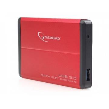 HDD Rack Gembird EE2-U3S-2-R, 2.5 inch, HDD SATA, USB 3.0