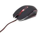 Mouse GEMBIRD Gaming MUSG-001-R, 2400dpi, USB, red