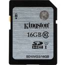 Kingston SDHC 16GB, clasa 10