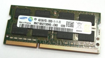 Memorie laptop Samsung M471B5273DH0-CK0, DDR3, 4 GB, 1600 GHz, CL11, 1.5V
