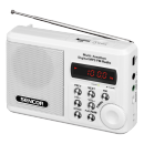 Aparat radio SRD215W, portabil, 2 W , USB, Micro SD, alb