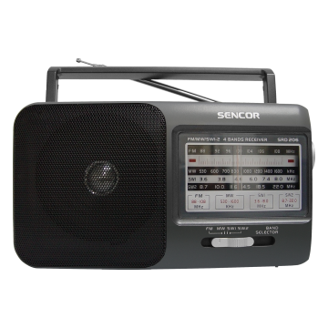 Sencor Aparat radio SRD206, portabil, negru