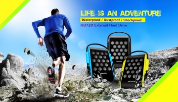 Hard disk extern Adata HD720, 2 TB, 2.5 inch, USB 3.0, negru