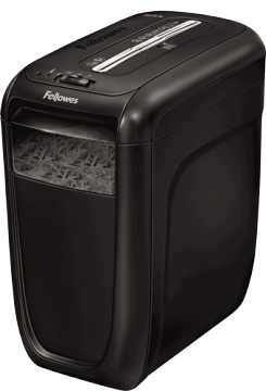 Distrugator documente Fellowes 60Cs, 10 coli, 22 l