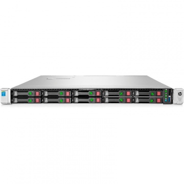 Server HP ProLiant DL360 Gen9 Rack 1U, Procesor Intel® Xeon® E5-2630 v3 2.4GHz Haswell, 16GB RDIMM DDR4, fara HDD, SFF 2.5 inch, P440ar 2GB DL360