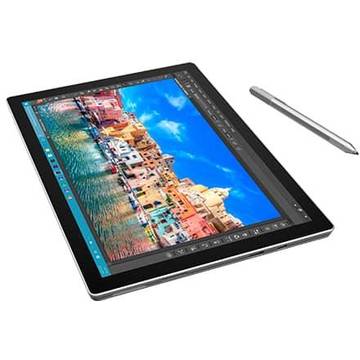 Tableta Microsoft Surface Pro 4, 12.3 inch, Intel Core i5-6300U, 256 GB SSD, 8 GB RAM, Windows 10 Pro,argintie