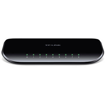 Switch TP-LINK TL-SG1008D, 8 port-uri 10/100/1000 Mbps