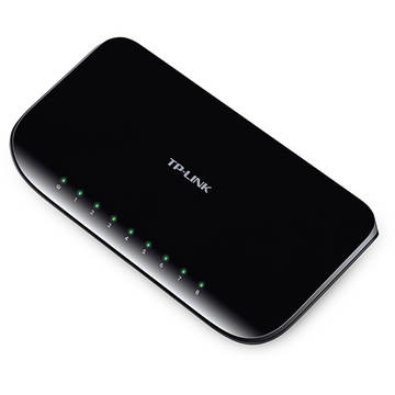 Switch TP-LINK TL-SG1008D, 8 port-uri 10/100/1000 Mbps