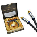CABLETECH CABLU 1RCA-1RCA 1.0M COAXIAL GOLD EDITION CAB