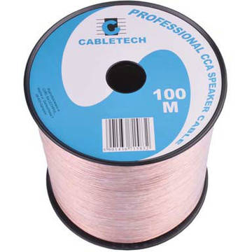 CABLETECH CABLU DIFUZOR CCA 2X0.35MM TRANSPARENT 100M