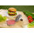 Landmann Presa burger metalica 13710, maner din plastic, 12 cm