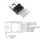 CIRCUIT DEFLEXIE VERTICALA STV9302A