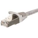 NETRACK Netrack patch cable RJ45, snagless boot, Cat 5e FTP, 0.5m grey