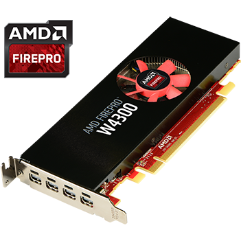 Placa video AMD FIREPRO W4300 4GB GDDR5