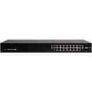 UBIQUITI EdgeSwitch 16 PoE, 16 porturi 10/100/1000Mbps, 15V