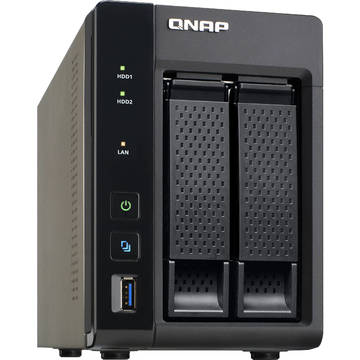 NAS QNAP TS-253A-8G, 8GB RAM, 2 x HDD