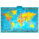 Harta interactiva a lumii, bilingv - limba romana