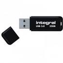Memorie Integral USB INFD32GBBLK3.0, 32GB, USB 3.0 with removable cap, negru