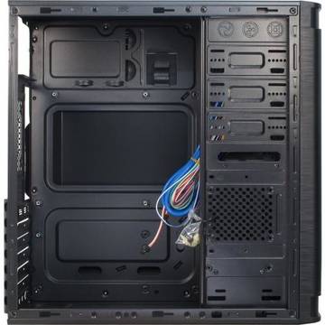 Carcasa Inter-Tech IT-5908, Middle Tower, fara sursa, neagra