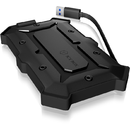 RaidSonic Icy Box External waterproof enclosure for 2.5'' SATA HDD/SSD, Black