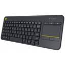Logitech Wireless Touch Keyboard K400 Plus Black (US International) 920-007145