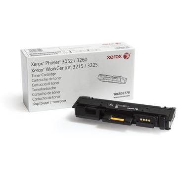 Toner XEROX pentru Phaser 3052&3260, WorkCentre 3215&3225, Black