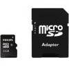 PHILIPS MICRO SDHC FM32MP45B/10, 32GB, CLASS10+adaptor