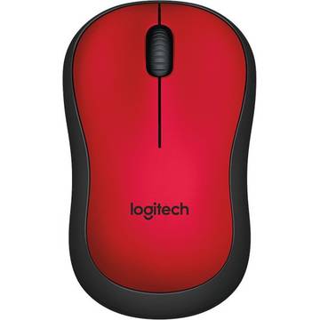 Mouse Wireless Logitech M220 SILENT, rosu