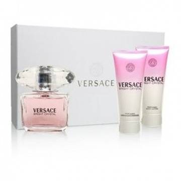 Versace Bright Crystal Eau de Toilette 50ml + Shower Gel 50ml + Body Lotion 50ml