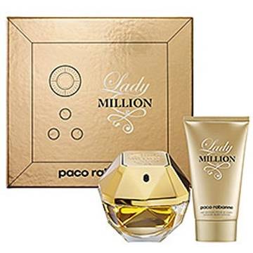 Paco Rabanne Lady Million Eau de Parfum 80ml + Body Lotion 100ml