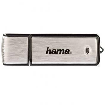 Memorie USB Hama Fancy memorie  USB 55617, 8GB, USB 2.0, Negru/Argintiu