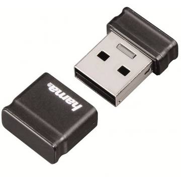 Memorie USB Hama Smartly Memorie USB 94169, 16GB, USB 2.0, Negru