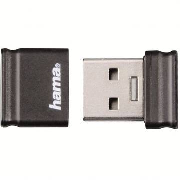 Memorie USB Hama Smartly Memorie USB 94169, 16GB, USB 2.0, Negru