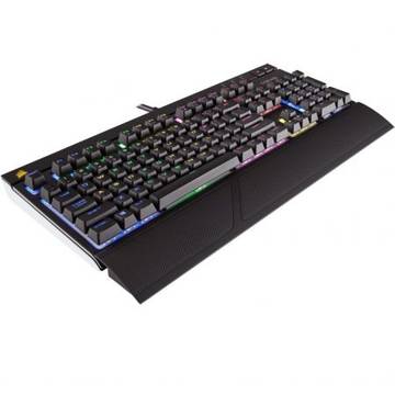 Tastatura Corsair Gaming Strafe RGB LED, Cherry MX Brown, USB