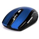 MEDIATECH RATON PRO - Wireless optical mouse, 1200 cpi, 5 buttons, color blue
