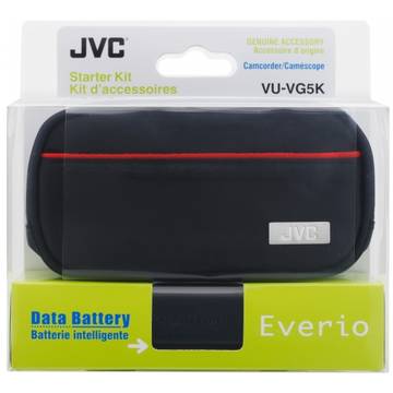 JVC Kit geanta Slim + baterie de rezerva BNVG114 pentru seriile E/EX/GX