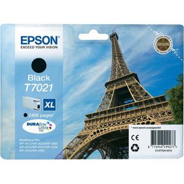 Epson Toner inkjet T7021 XL Negru, 2400pag