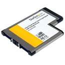 FLUSH MOUNT EXPRESSCARD USB 3 ECUSB3S254F , 2 porturi