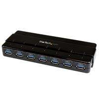 STARTECH USB 3.0 HUB W/ ADAPTER ST7300USB3B, 7 porturi