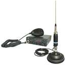 CB ESCORT HP 8001 ASQ + Casti HS81 + Antena CB PNI S9 cu magnet