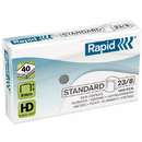 RAPID Capse 23/ 8, 1000 buc/cutie, RAPID Standard