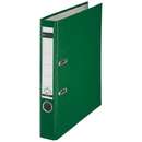 Leitz Biblioraft A4, plastifiat PP/paper, margine metalica 52 mm, LEITZ 180 - verde