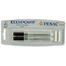 Penac Set 2 cartuse cu mine 0.5mm, pentru creion mecanic + doua radiere, PENAC EcoPoint
