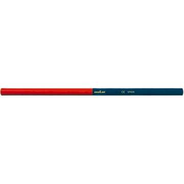 Creion bicolor, rosu-albastru, MOLIN