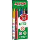 Alpino Carioca lavabila,  6 culori/cutie, ALPINO Standard