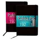 Pukka Pad Caiet lux cu elastic, coperti soft, A5 - 96 file, 80g/mp, PUKKA - negru - dictando - hartie crem