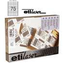 Etichete autoadezive  75/A4, 40 x 18 mm, 200 coli/top, ETILASER - albe
