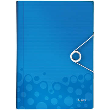 Mapa tip Proiect LEITZ Wow, PP - albastru metalizat