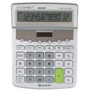 Q-Connect Calculator de birou, 12 digits, 154 x 205mm, ecran rabatabil, Q-Connect Premium - gri