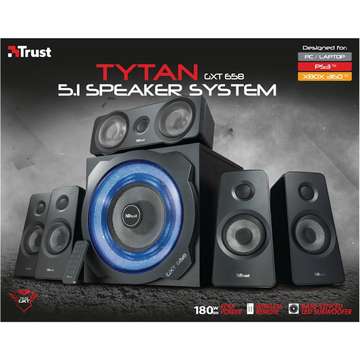 Trust Boxe GXT 658 TYTAN 5.1 SURROUND SPEAKER SYSTEM